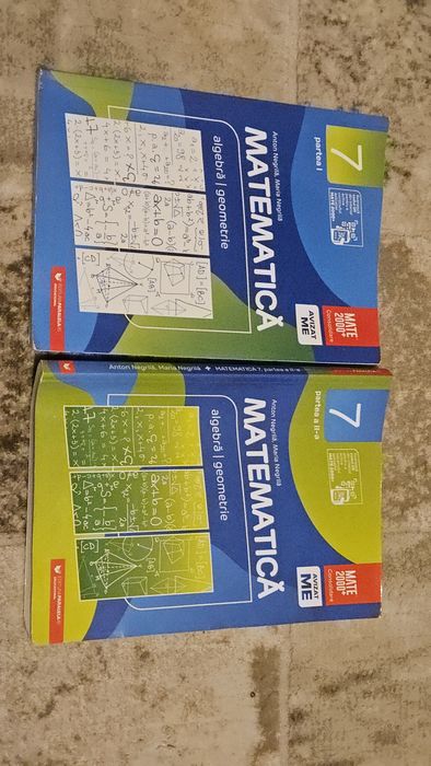 Auxiliare / culegeri matematică seria Mate 2000+ clasa a VII-a