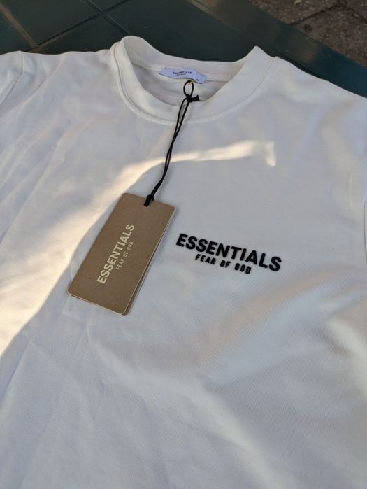 Compleu Fear Of God Essentials White (marime M)