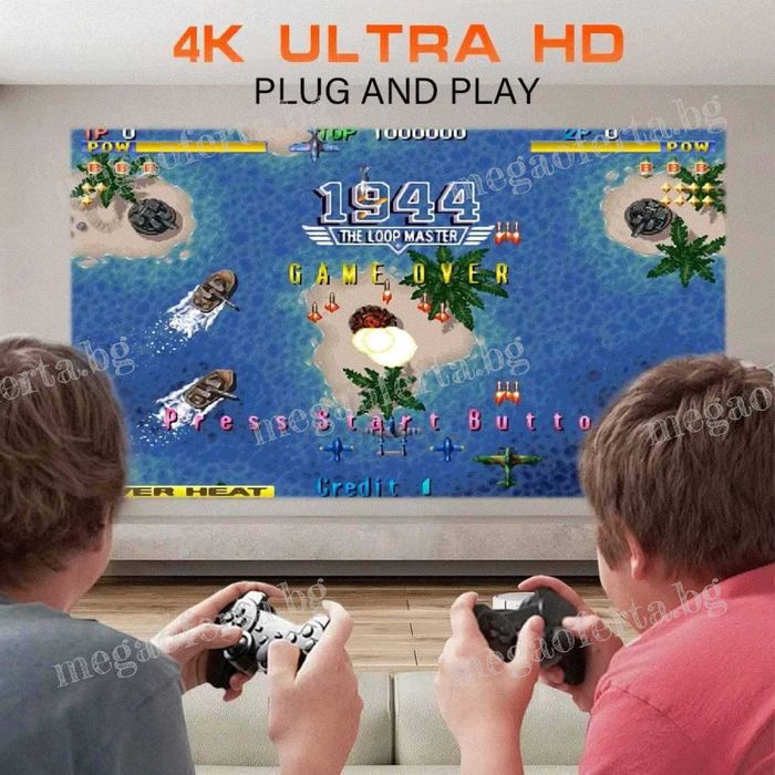 Геймърски Проектор 10 000 3D Видеоигри Безжичен Стрийминг до Платформи