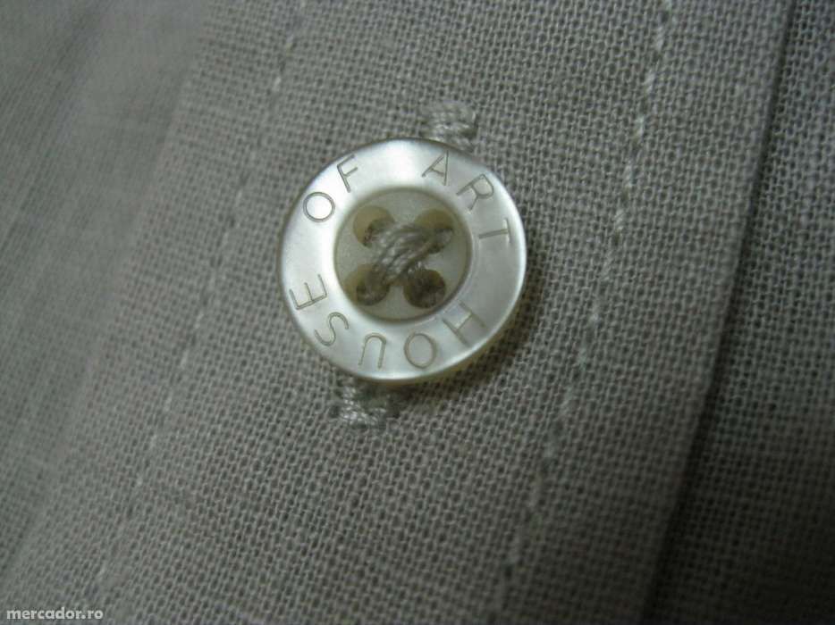 Camasa din in pentru barbati (maneca scurta)