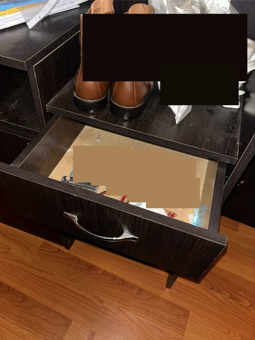 Masa de toaleta cu dulap sertar rafturi oglinda