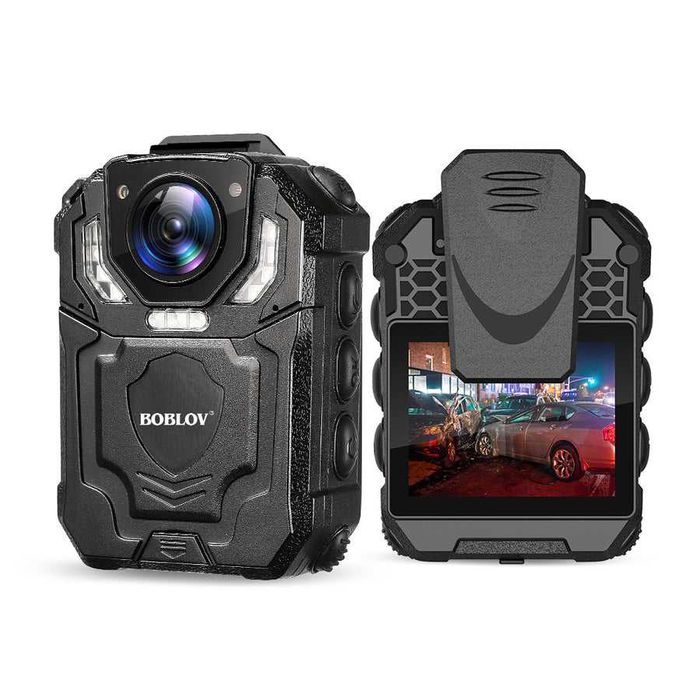 Body Camera IR BOBLOV T5 1296P 12ore înregistrare Sigilat!