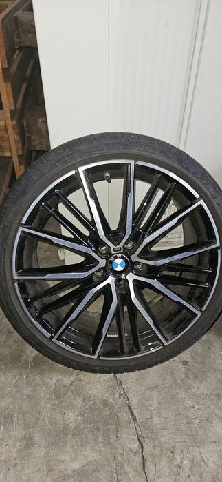 Roti complete BMW 19" Anvelope vara Pireli Pzero,8J x 19 ET 54,  5x112