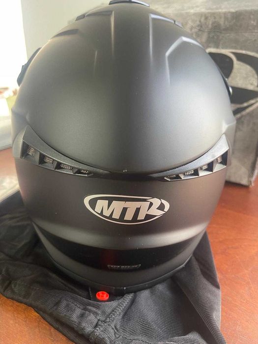 Cască de motocross enduro MTR X7B Evo, ECE 22.06, fără viziera cu sistem de ventilație, cască de downhill potrivită ca cască integrală pentru MTB