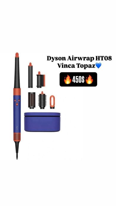 Dyson 100% orginal, airwrap hamma modeli,garantiya bilan