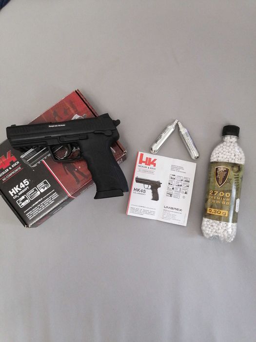 Pistol pneumatic NK45 CO2 Airsoft