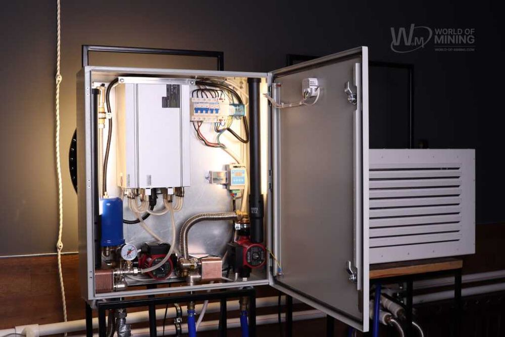 Криптокотёл istra для 1/3/6 Antminer Hydro