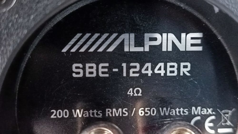 Subwoofer Alpine 30 cm pasiv