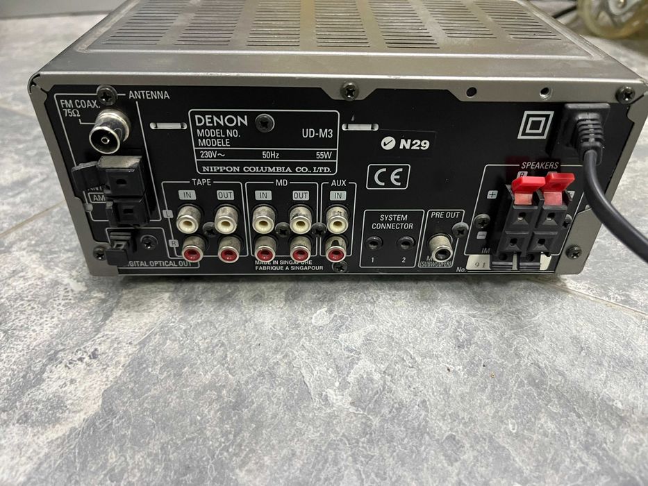 Мини аудио система Denon UD-M3 Receiver CD Player Tuner RDS Radio