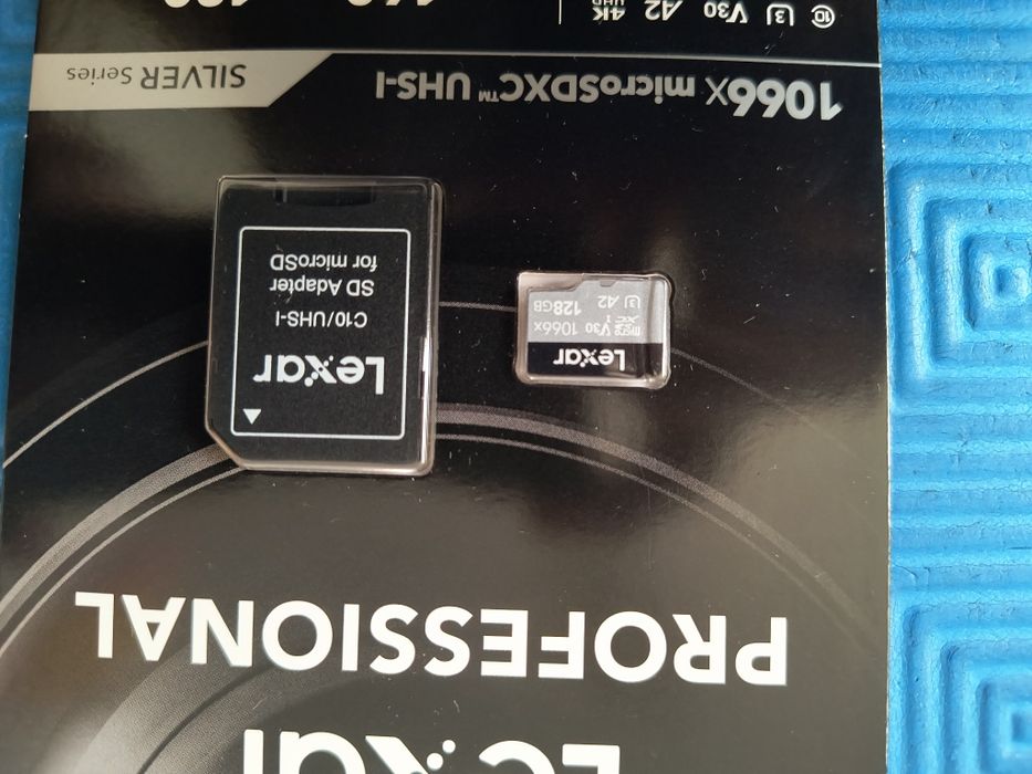4K карта памет Lexar Professional Micro SDXC 1066x UHS-I V30 U3 A2