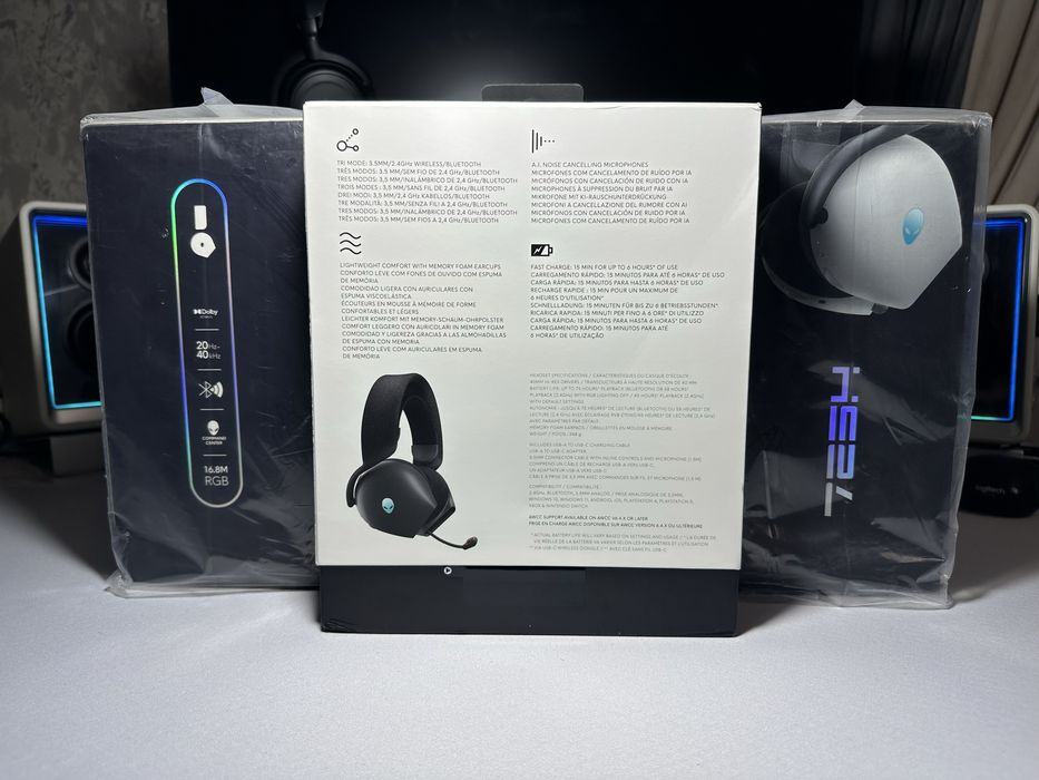 Alienware 725h wireless tri mode headset