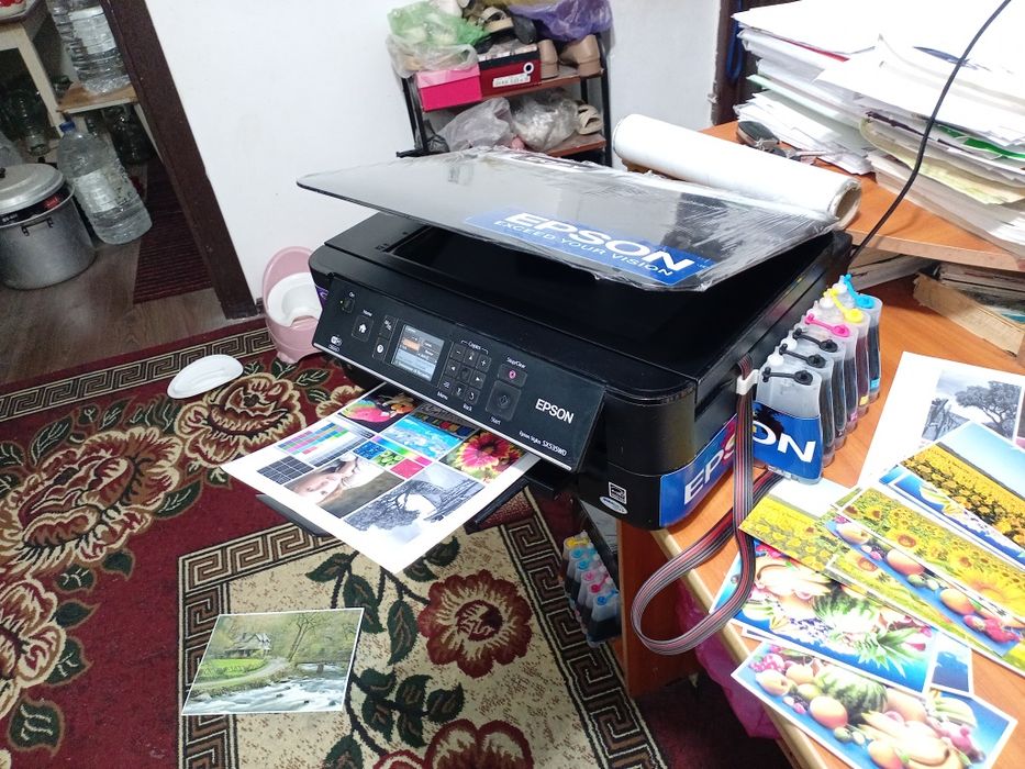 Epson 535 WI Fi bor.KOPY_SKAN_PRINT_6 rangli dyuzi100% idialni holatda