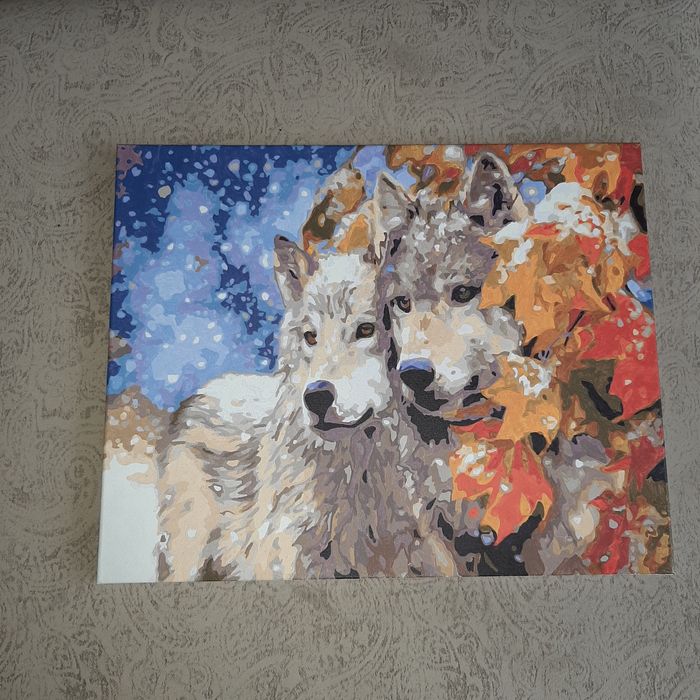 Картины акрилом на подрамнике 3000