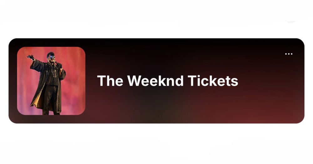2 bilete The Weeknd (Madrid , 29 august)