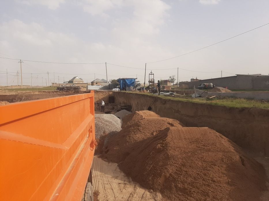 Песок, щебень Құм тас клинес отсев топрак