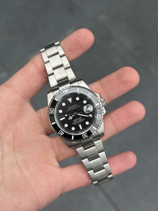 Ceas Seiko Submariner Black Mod