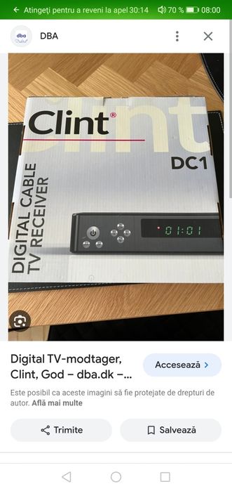 Vând tuner tv decodor clint DC3