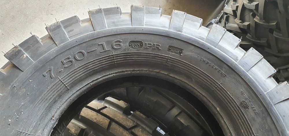 Cauciucuri noi 7.50-16 tractoare simple / 4x4 tractiune/directie KCTS