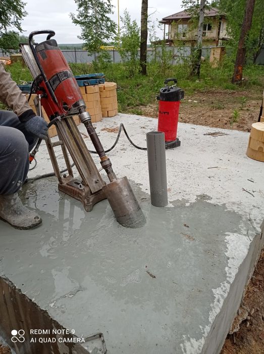 Алмазная резка Алмазное бурения