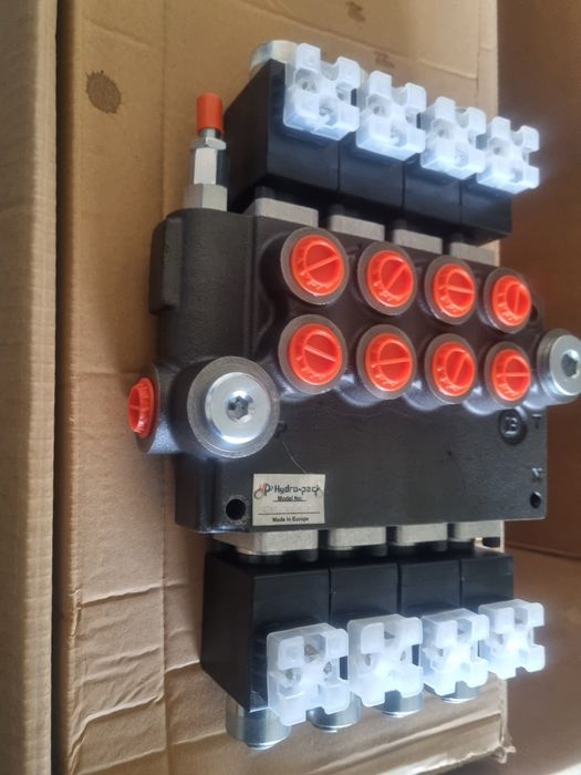 Distribuitor hidro electric,  hidraulic electric 80L/min 300 bar