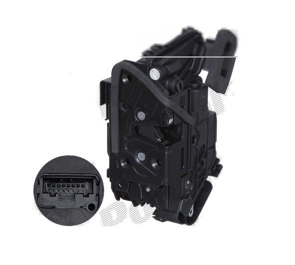 Broasca usa, incuietoare Seat Arona, Ateca, Ibiza, Toledo; Skoda Karoq, Kodiaq, Octavia 3, Superb; VW Arteon, Caddy 3, Crafter, Golf 7, Passat, Polo, T-Cross, Tiguan, Touran, T-Roc; spate, stanga, 7 pini