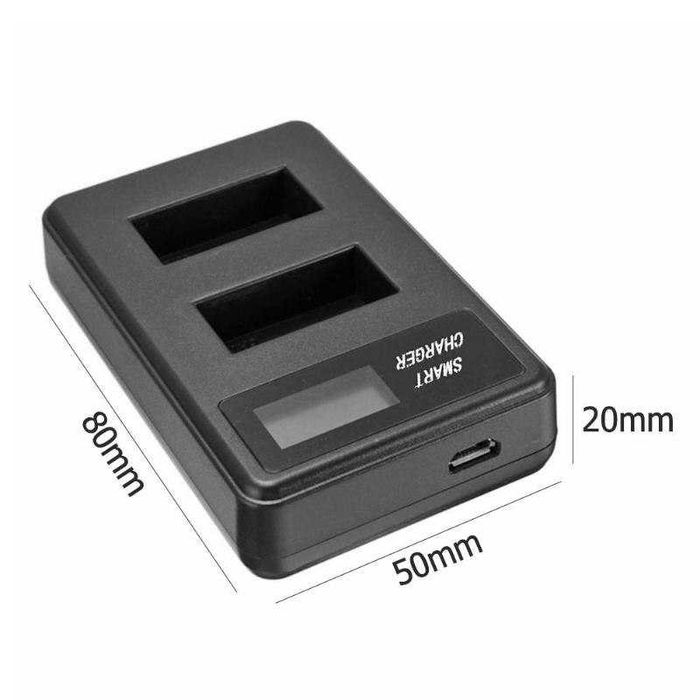 Двойно зарядно за батерии AHDBT-201 и AHDBT-301 за GoPro Hero3