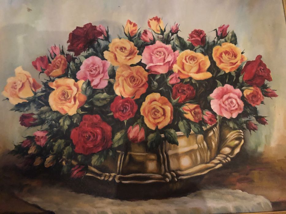 Astept oferte! Tablou original semnat pictura in ulei