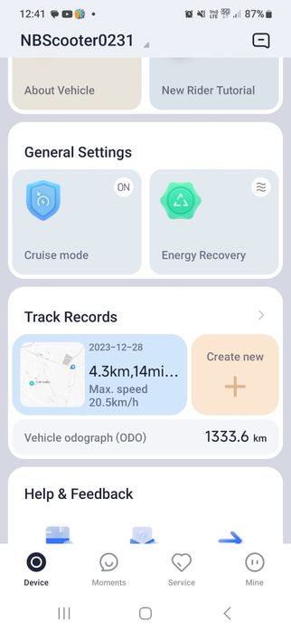 Ninebot KickScooter ES1 Amanet BKG