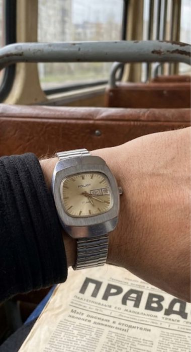 Poljet 17 jewels. USSR экспортные