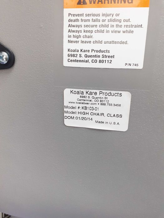 Детски Класически стол за хранене Koala Kare KB103-01 , детско столче