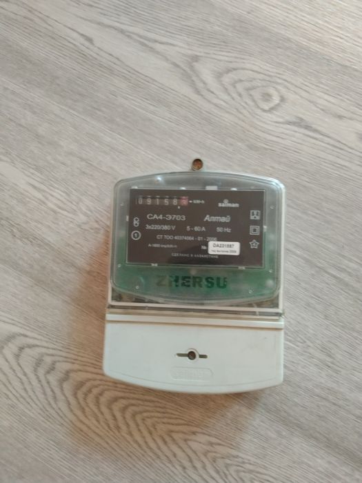 Срочно продам счетчик сост хор 2-3фазка.