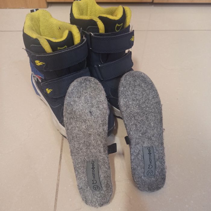 Зимние мембранные ботинки Котофей