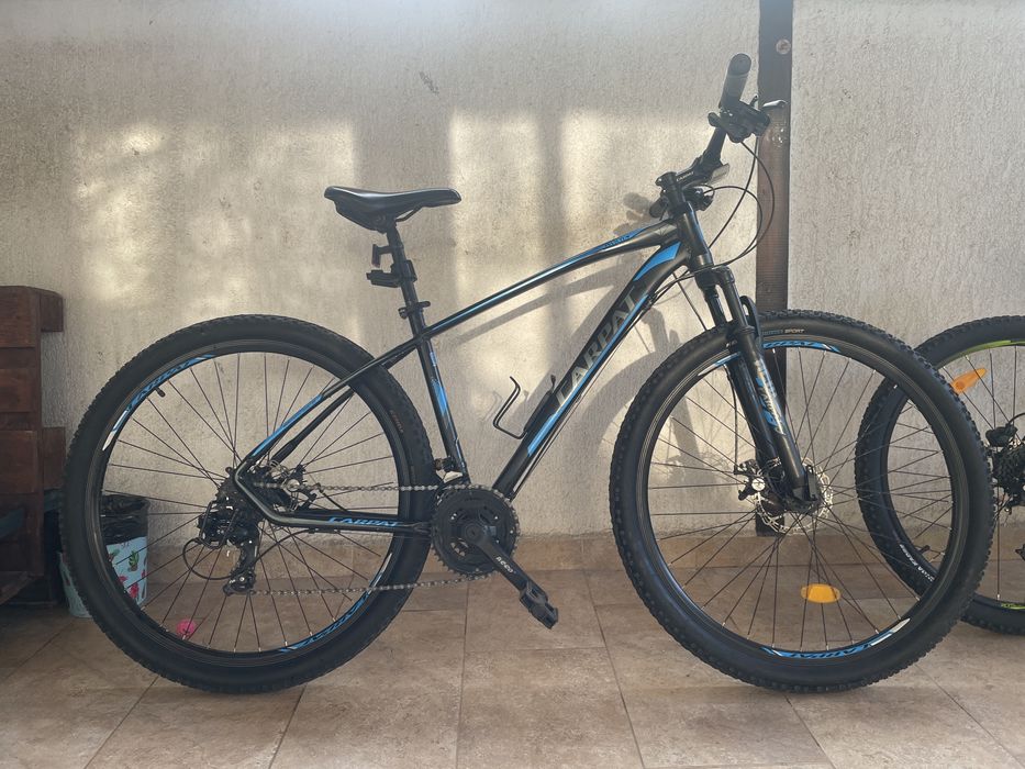 Bicicleta MTB-HT Carpat 29, Negru/Albastru
