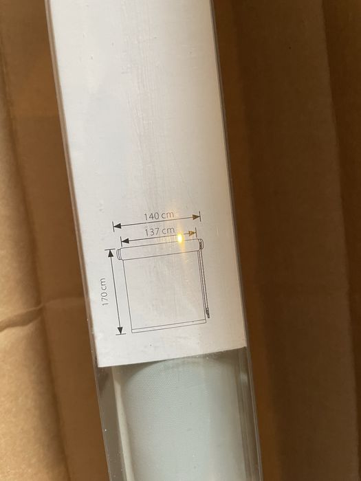 Ролетна щора затъмняваща с рязмер 140x170 см Сив цвят