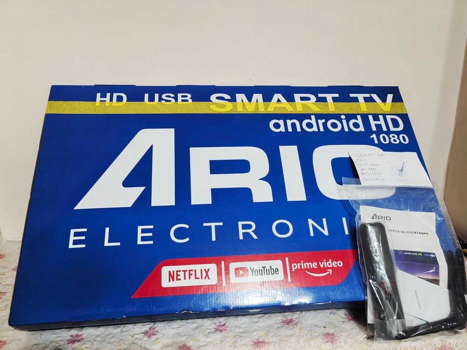ARIO 32 Android Smart TV yangi, kafolatli / Full HD