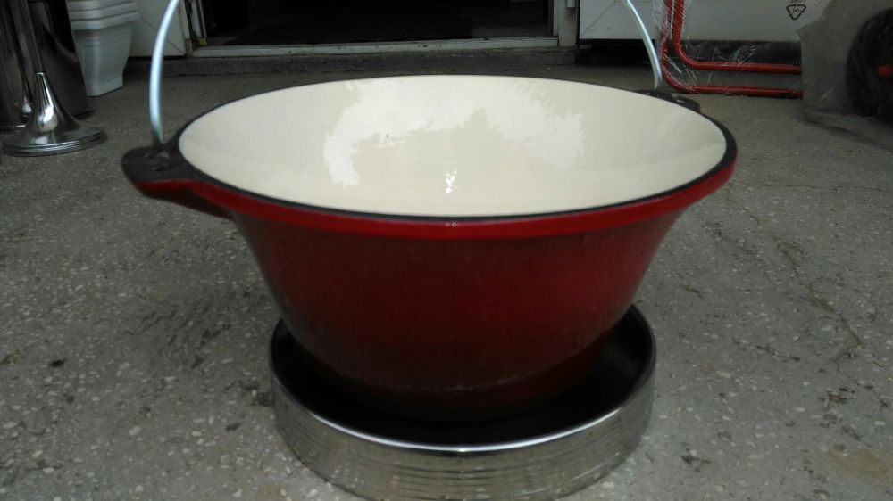 Ceaun fonta emailată 16 litri  Ofertă 399  lei