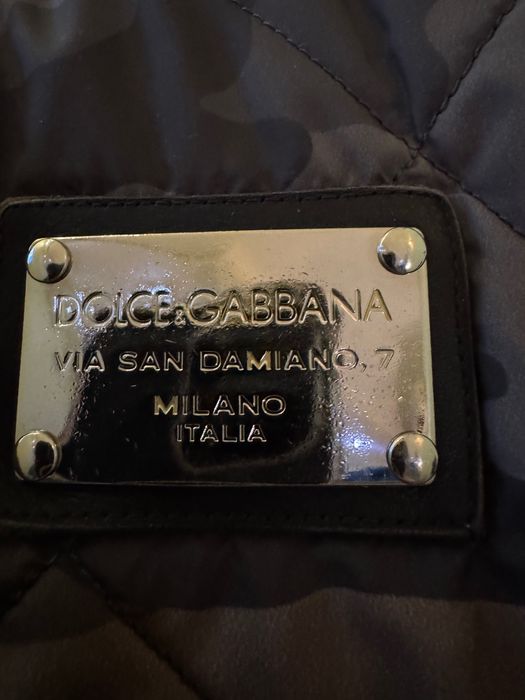 Vestă Dolce & Gabbana camuflaj cu glugă / geacă fără mâneci