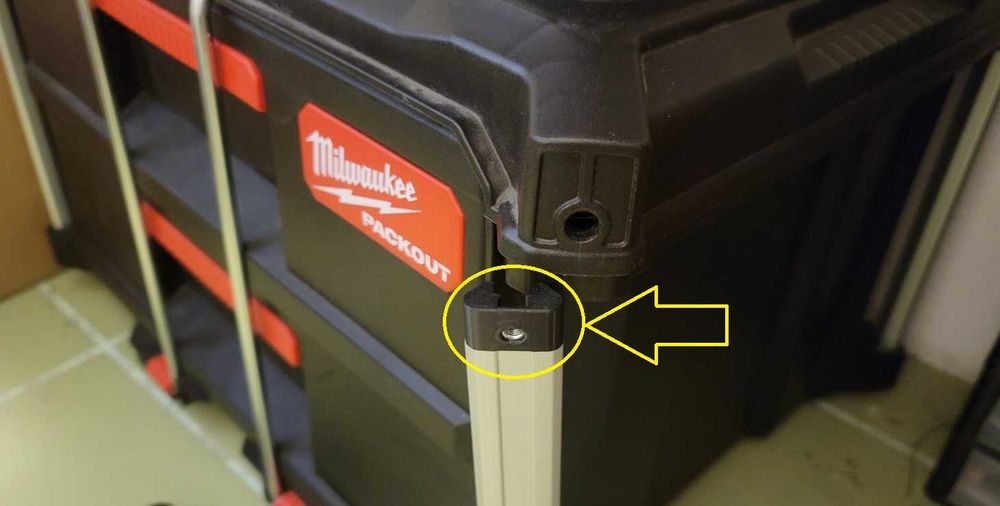 Milwaukee Packout капачки за страничните профили