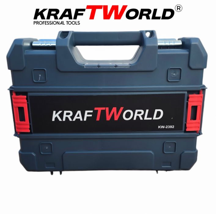 Немски Акумулаторен Безчетков Винтоверт и  Ъглошлайф Kraft Германия