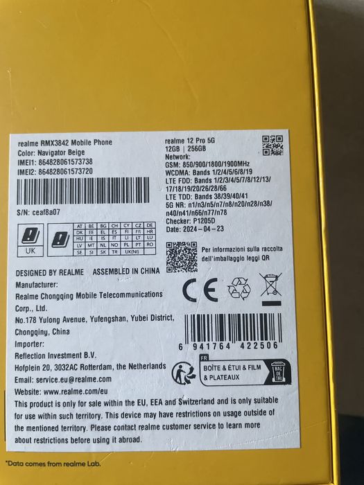 Telefon Realmi 12 pro 5G