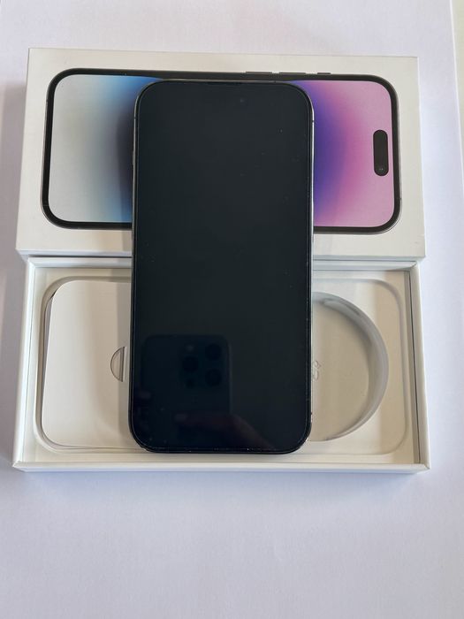 iPhone 14 pro deep purple 85% battery health