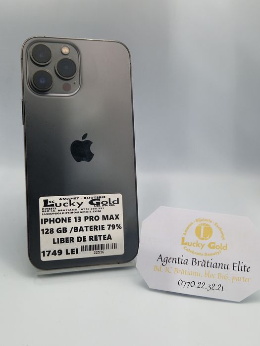 Iphone 13 Pro Max 128 GB Bat 79 cod 22536