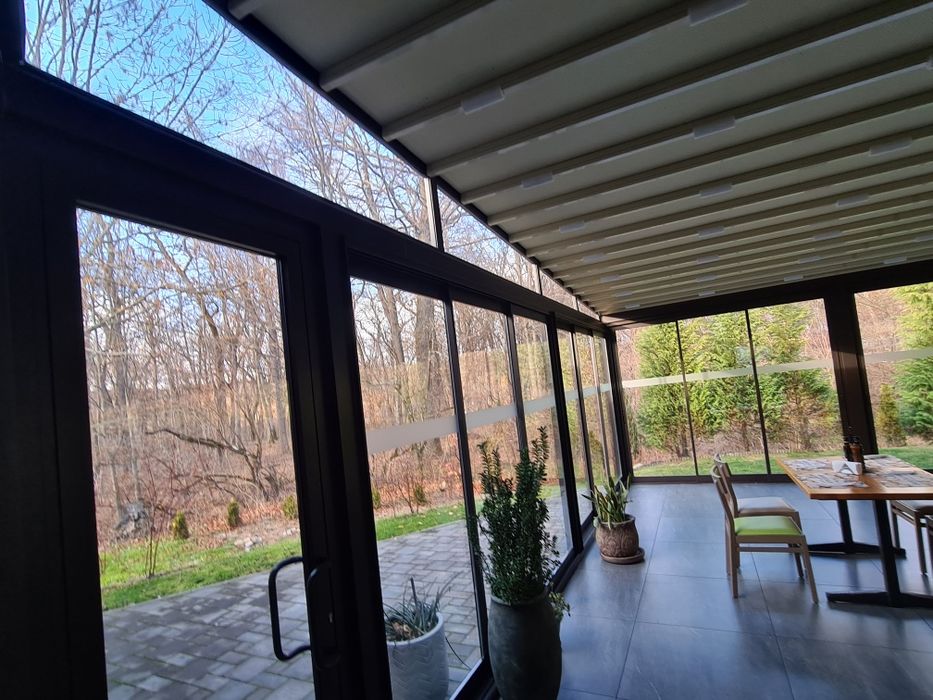 Producător pergole .sticla . În rate