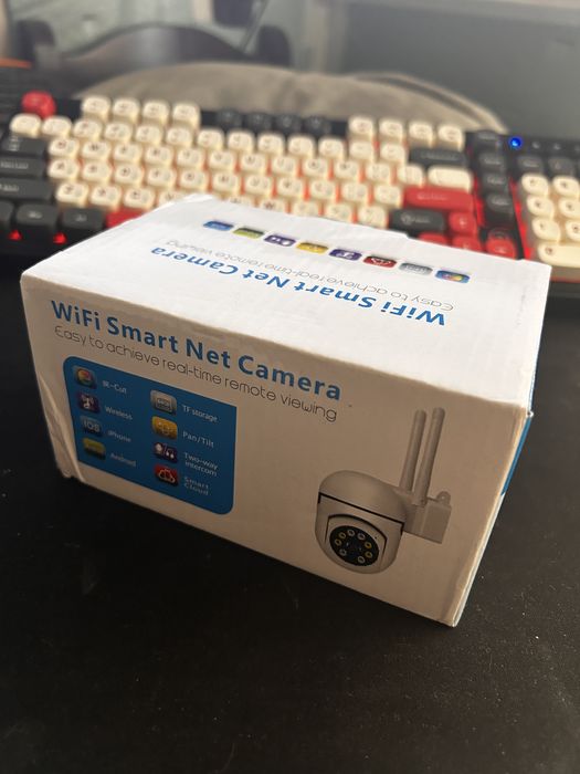 Smart Wifi камера 8mp full HD+32GB
