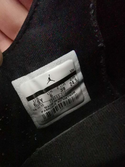 Оригинални летени маратонки Air Jordan Eclipse black EU 38.5/24,5 см