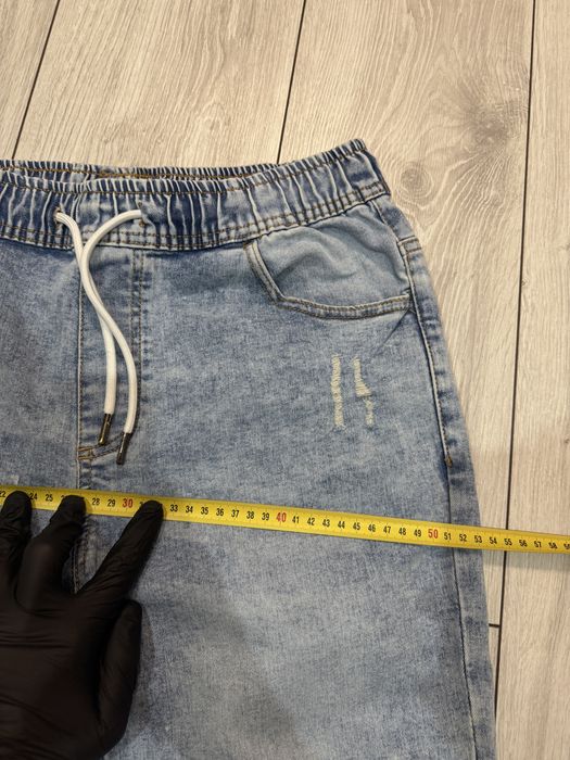 Blugi joggers albastru deschis New Yorker – mărimea S