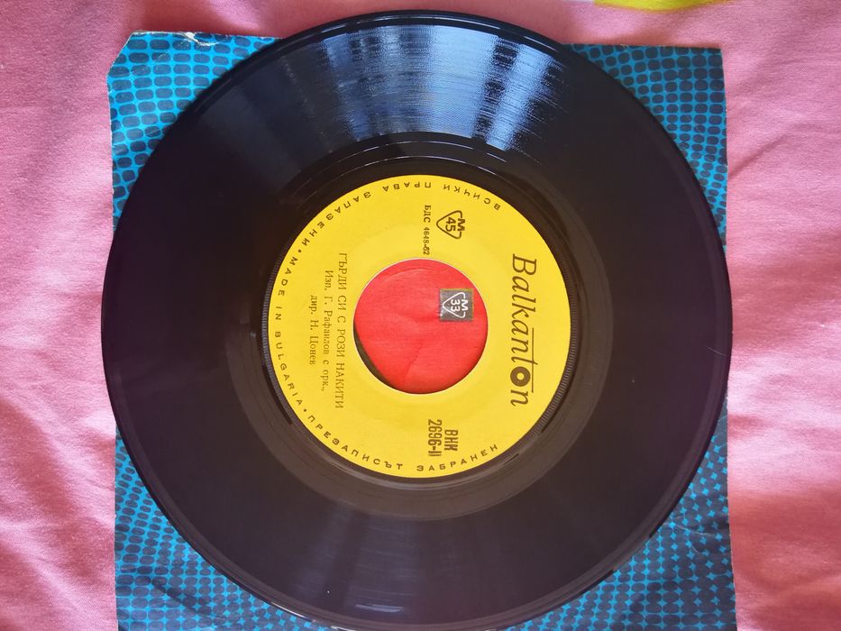 Винилови плочи 7 инчови