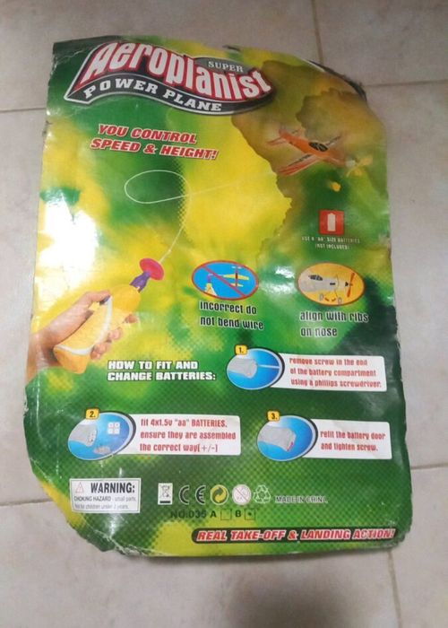 Модел самолет играчка