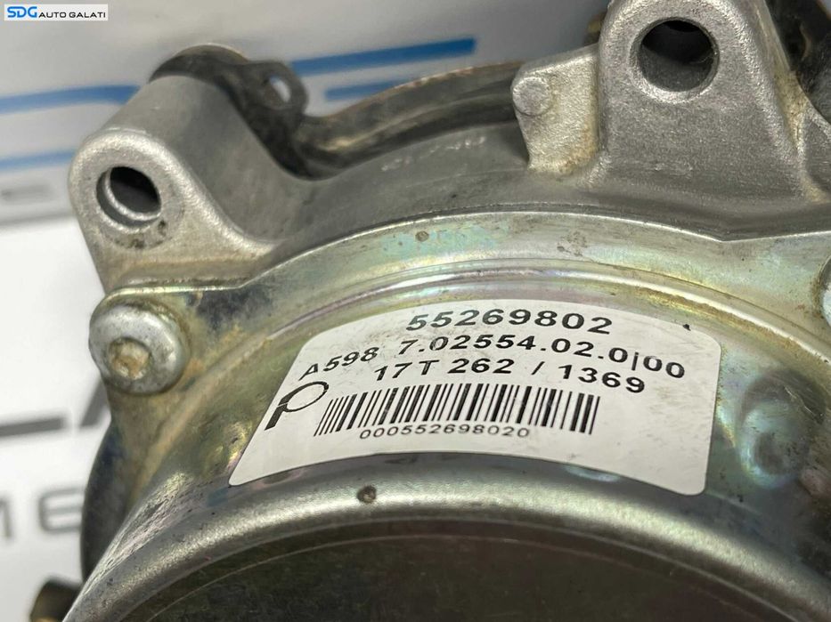 Pompa Vacuum Vacum Alfa Romeo 159 2.4 JTD 2005 - 2011 Cod 55269802