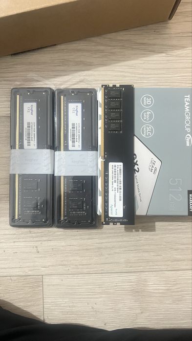 SSD 512 gb, ОЗУ DDR 4 8 gb